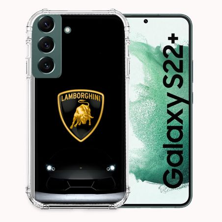 Coque Pour Samsung Galaxy S22 Plus Lamborghini Noir
