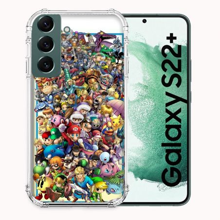 Coque Pour Samsung Galaxy S22 Plus Nintendo