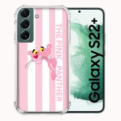 Coque Pour Samsung Galaxy S22 Plus Panthere Rose