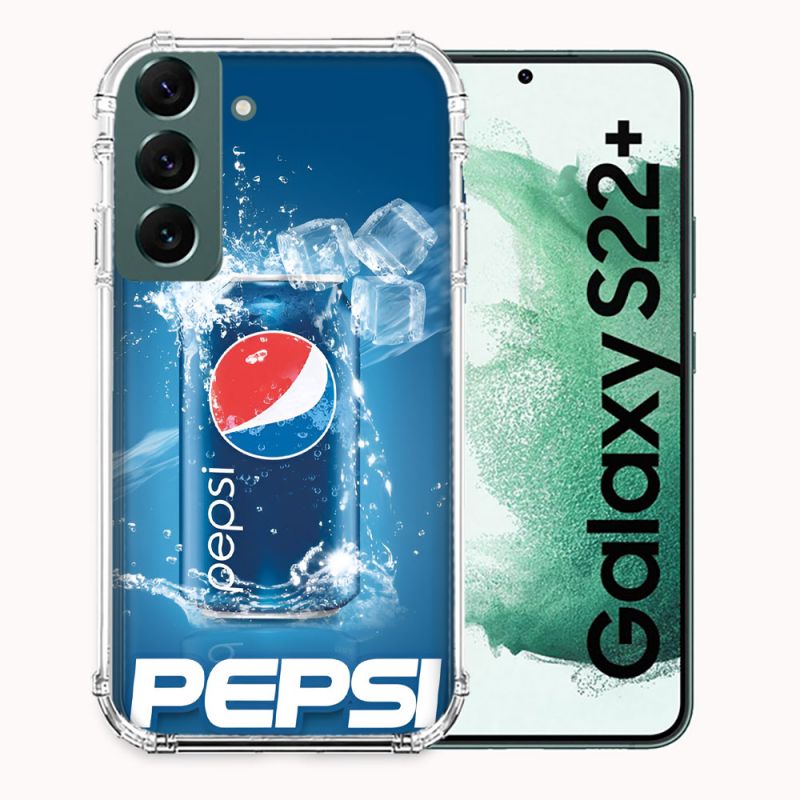 Coque Pour Samsung Galaxy S22 Plus Pepsi