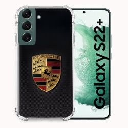 Coque Pour Samsung Galaxy S22 Plus Porsche Carbone