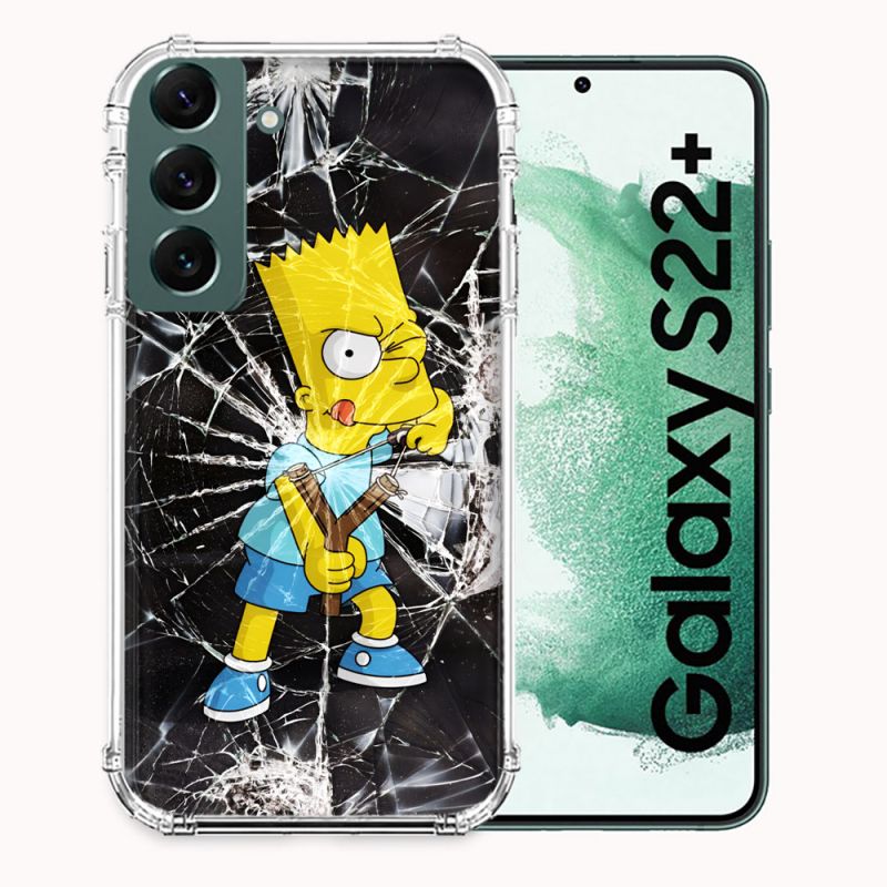 Coque Pour Samsung Galaxy S22 Plus Simpson Bart