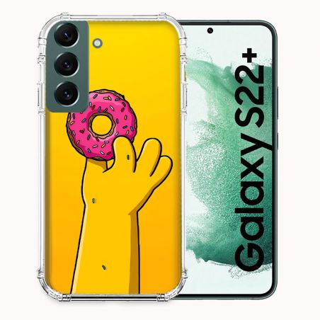 Coque Pour Samsung Galaxy S22 Plus Simpson Donuts