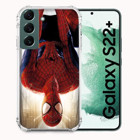 Coque Pour Samsung Galaxy S22 Plus Spiderman Invers