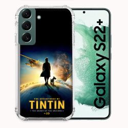 Coque Pour Samsung Galaxy S22 Plus Tintin Affiche
