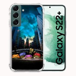 Coque Pour Samsung Galaxy S22 Plus Tortue Ninja Ville