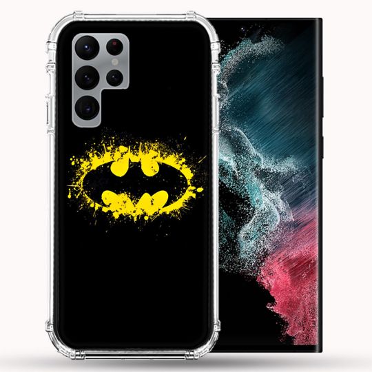 Coque Pour Samsung Galaxy S22 Ultra Batman Logo