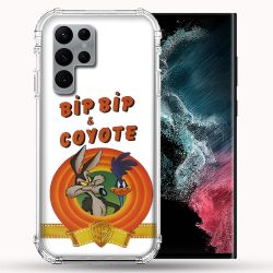 Coque Pour Samsung Galaxy S22 Ultra Bip Bip Coyote