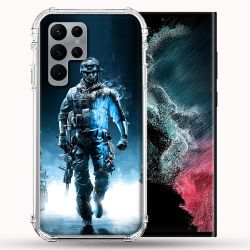 Coque Pour Samsung Galaxy S22 Ultra Call Of Duty Guerrier
