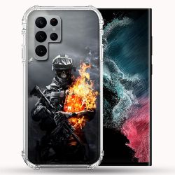 Coque Pour Samsung Galaxy S22 Ultra Call Of Duty Squelette