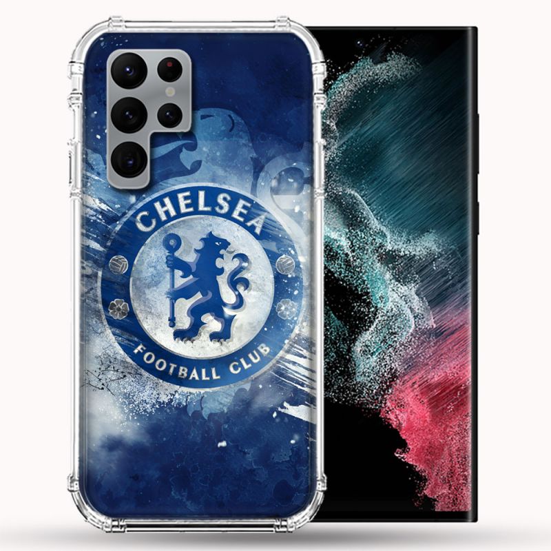 Coque Pour Samsung Galaxy S22 Ultra Foot Chelsea