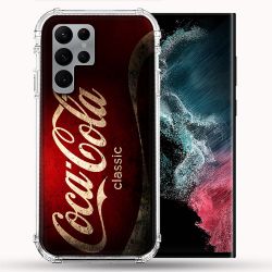 Coque Pour Samsung Galaxy S22 Ultra Coca Cola Classique