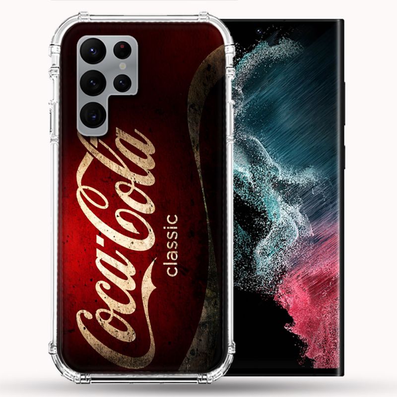 Coque Pour Samsung Galaxy S22 Ultra Coca Cola Classique