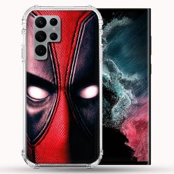 Coque Pour Samsung Galaxy S22 Ultra Deadpool Yeux