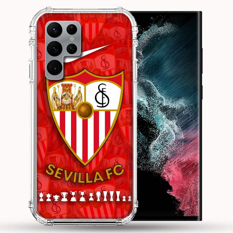 Coque Pour Samsung Galaxy S22 Ultra Foot FC Sevilla