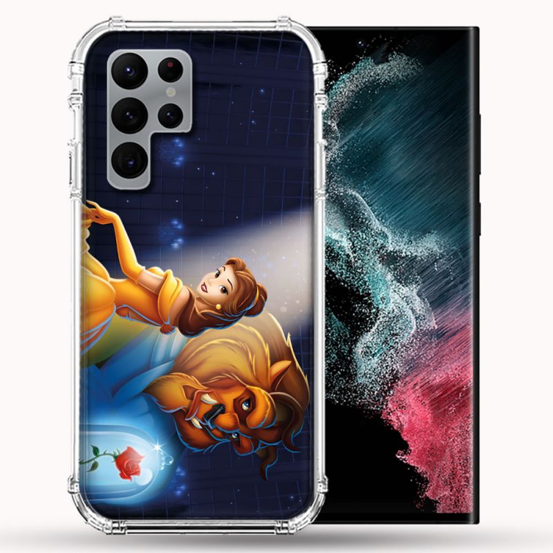 Coque Pour Samsung Galaxy S22 Ultra La Belle et La Bête
