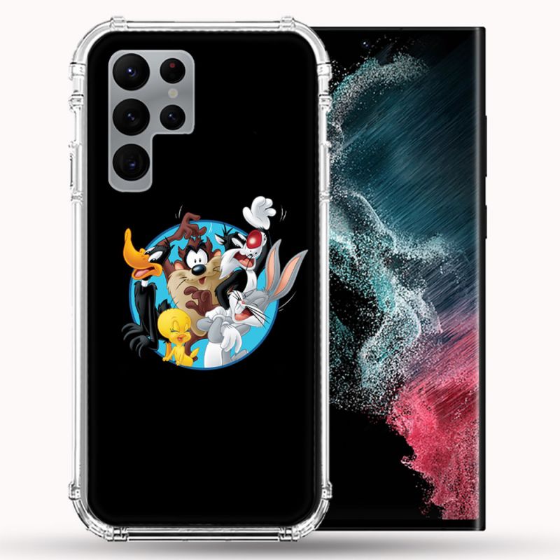 Coque Pour Samsung Galaxy S22 Ultra Looney Tunes
