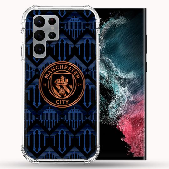 Coque Pour Samsung Galaxy S22 Ultra Foot Manchester City