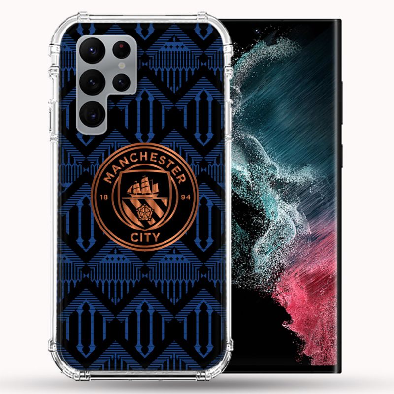 Coque Pour Samsung Galaxy S22 Ultra Foot Manchester City