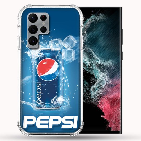 Coque Pour Samsung Galaxy S22 Ultra Pepsi
