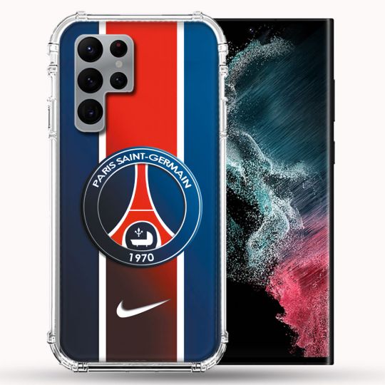 Coque Pour Samsung Galaxy S22 Ultra Foot PSG 1970