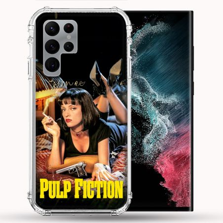 Coque Pour Samsung Galaxy S22 Ultra Pulp Fiction Affiche