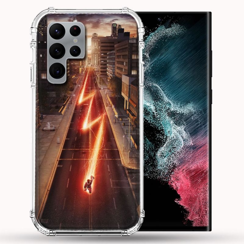 Coque Pour Samsung Galaxy S22 Ultra The Flash City
