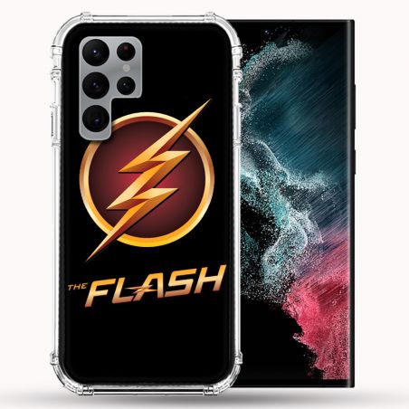 Coque Pour Samsung Galaxy S22 Ultra The Flash Logo
