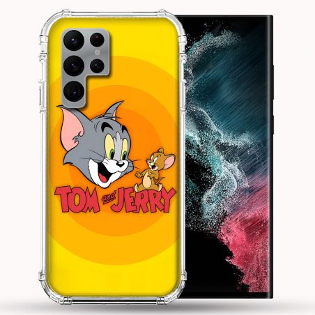 Coque Pour Samsung Galaxy S22 Ultra Tom Jerry