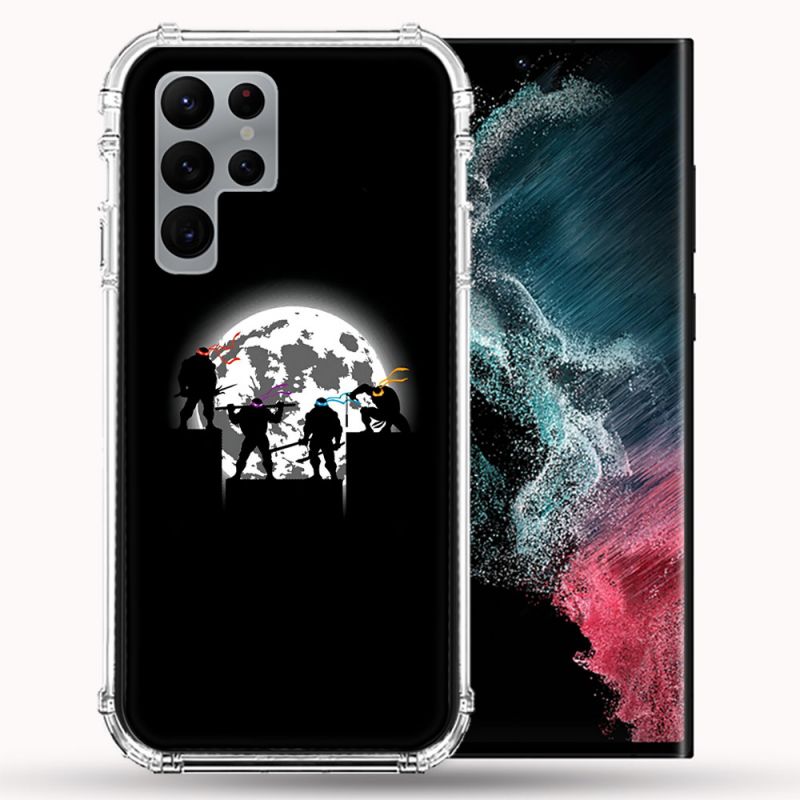 Coque Pour Samsung Galaxy S22 Ultra Tortue Ninja Ombre