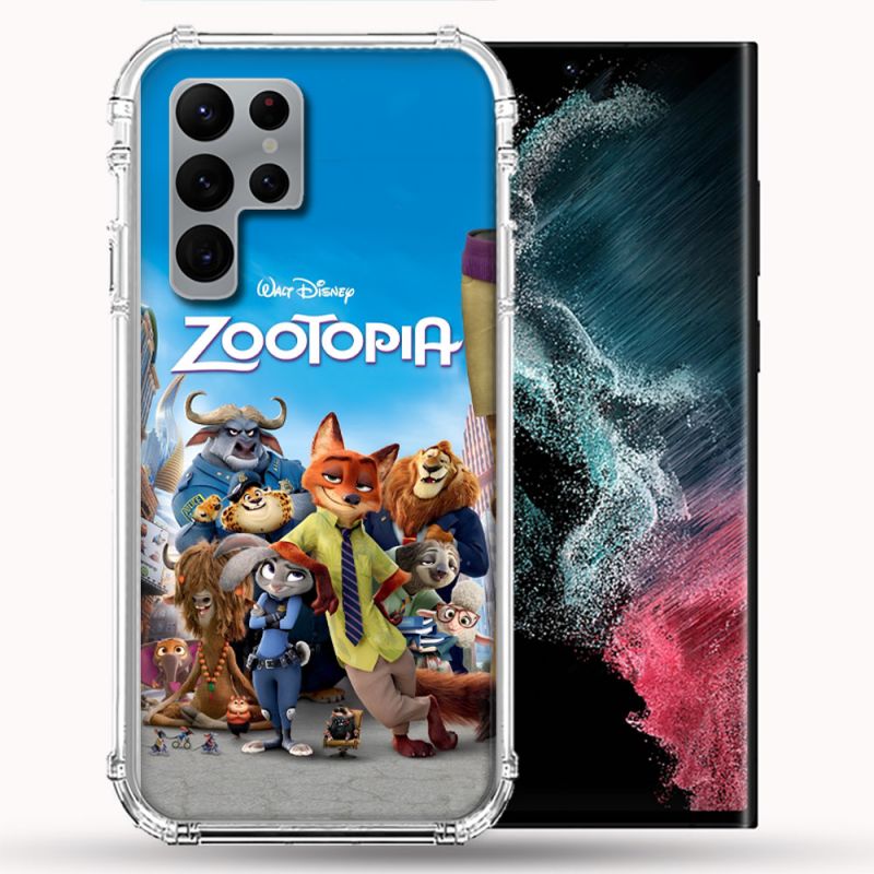 Coque Pour Samsung Galaxy S22 Ultra Zootopia