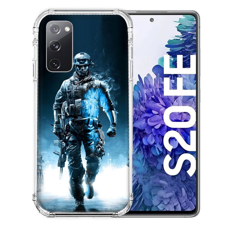 Coque Pour Samsung Galaxy S20 FE / S20FE Call Of Duty Guerrier