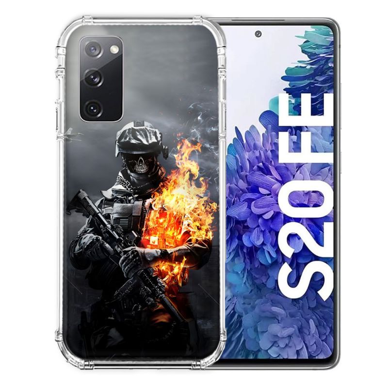 Coque Pour Samsung Galaxy S20 FE / S20FE Call Of Duty Squelette