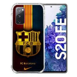 Coque Pour Samsung Galaxy S20 FE / S20FE Foot FC Barcelone Vintage