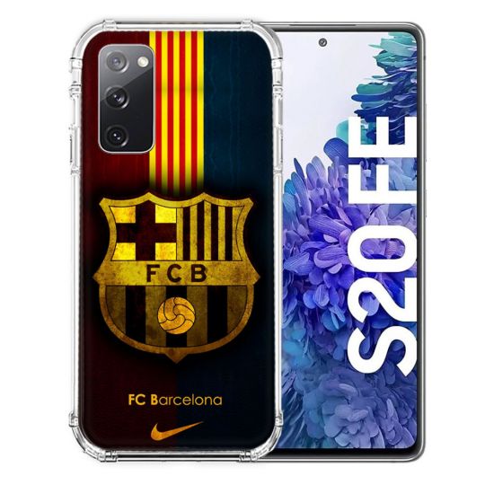 Coque Pour Samsung Galaxy S20 FE / S20FE Foot FC Barcelone Vintage