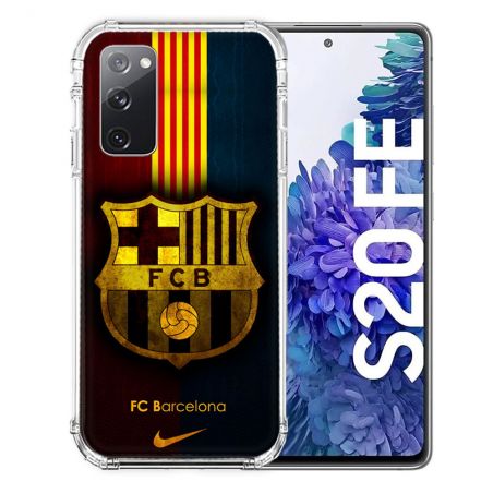 Coque Pour Samsung Galaxy S20 FE / S20FE Foot FC Barcelone Vintage