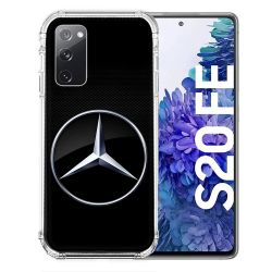 Coque Pour Samsung Galaxy S20 FE / S20FE Mercedes Carbone