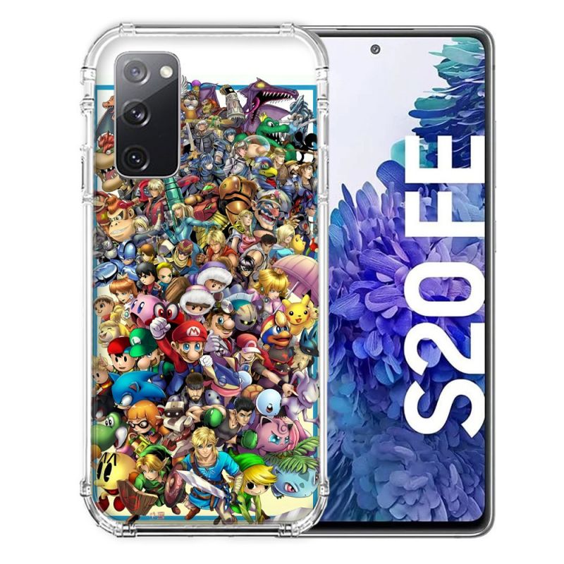 Coque Pour Samsung Galaxy S20 FE / S20FE Nintendo