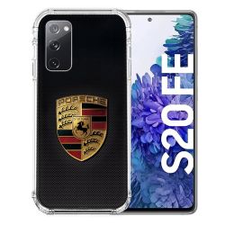 Coque Pour Samsung Galaxy S20 FE / S20FE Porsche Carbone