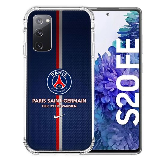 Coque Pour Samsung Galaxy S20 FE / S20FE Foot PSG Fier