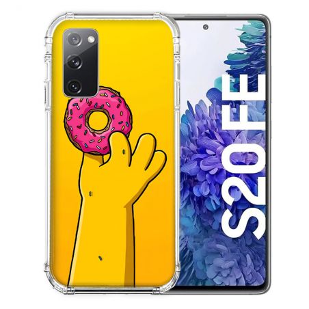 Coque Pour Samsung Galaxy S20 FE / S20FE Simpson Donuts