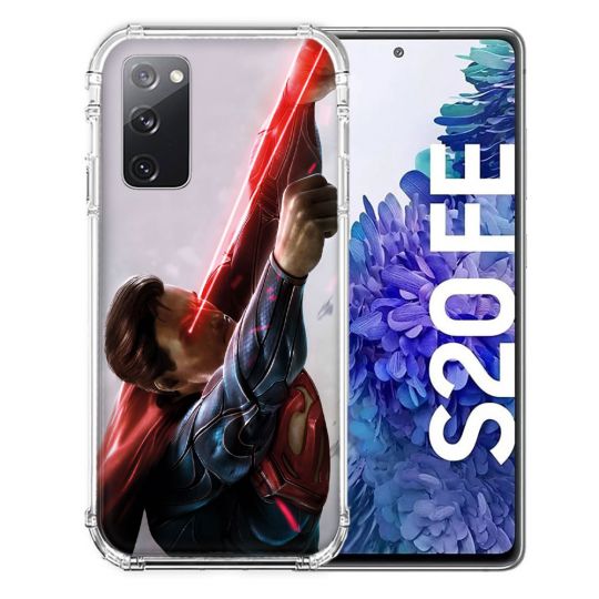 Coque Pour Samsung Galaxy S20 FE / S20FE Superman Laser