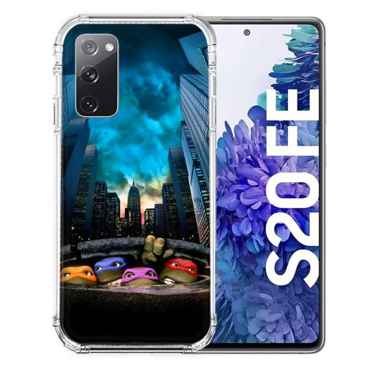 Coque Pour Samsung Galaxy S20 FE / S20FE Tortue Ninja Ville