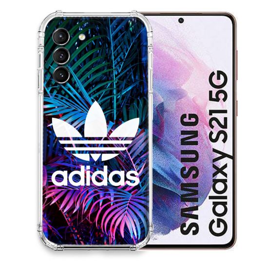 Coque Pour Samsung Galaxy S21 Adidas Palmier