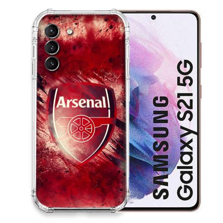 Coque Pour Samsung Galaxy S21 Foot Arsenal