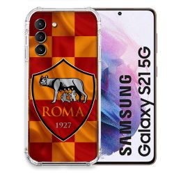 Coque Pour Samsung Galaxy S21 Foot As Roma