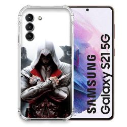 Coque Pour Samsung Galaxy S21 Assassin Creed Mask