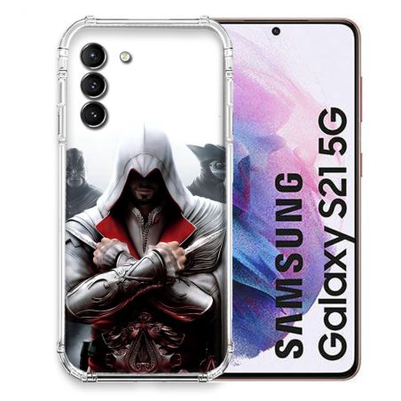 Coque Pour Samsung Galaxy S21 Assassin Creed Mask