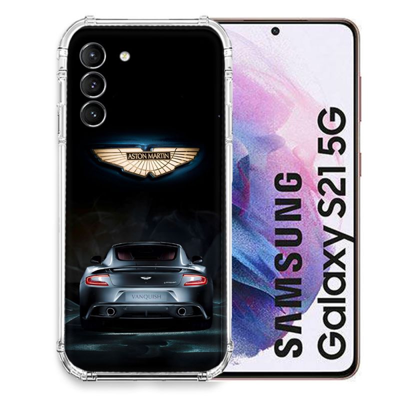 Coque Pour Samsung Galaxy S21 Aston Martin