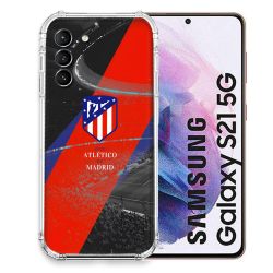 Coque Pour Samsung Galaxy S21 Foot Athletico Madrid